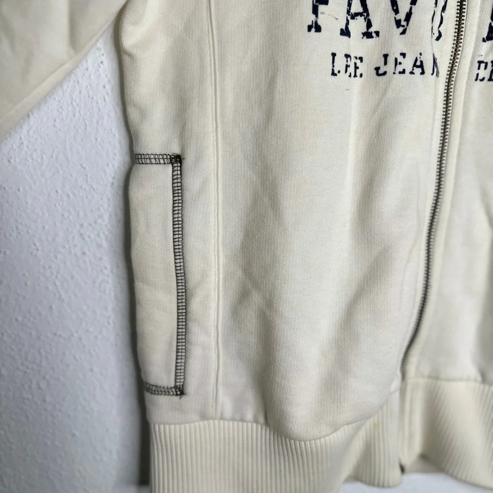 Lee Cream and Red Lightweight Jacket